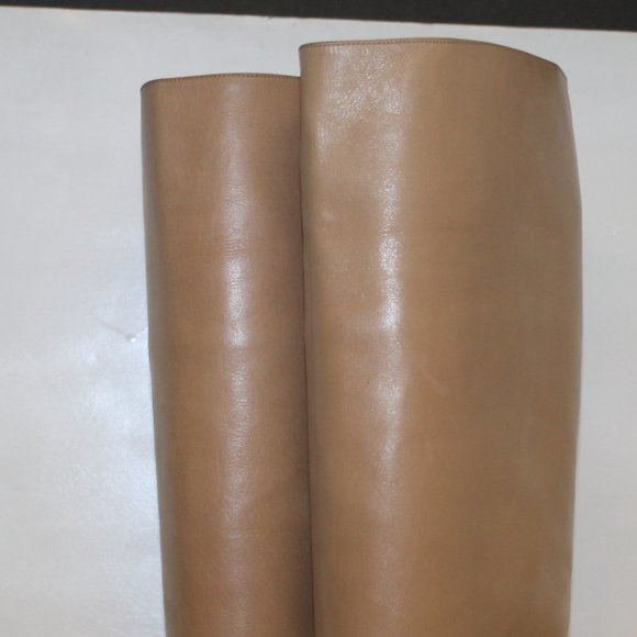 Vintage 80's Giorgio Beverly Hills Gloss Leather Knee High Boots - Picture 6 of 16